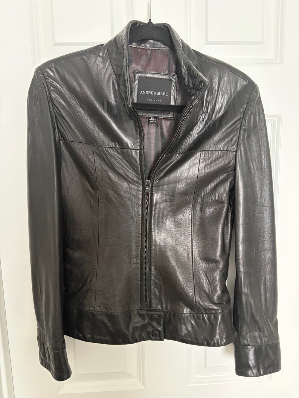 Leather jacket
